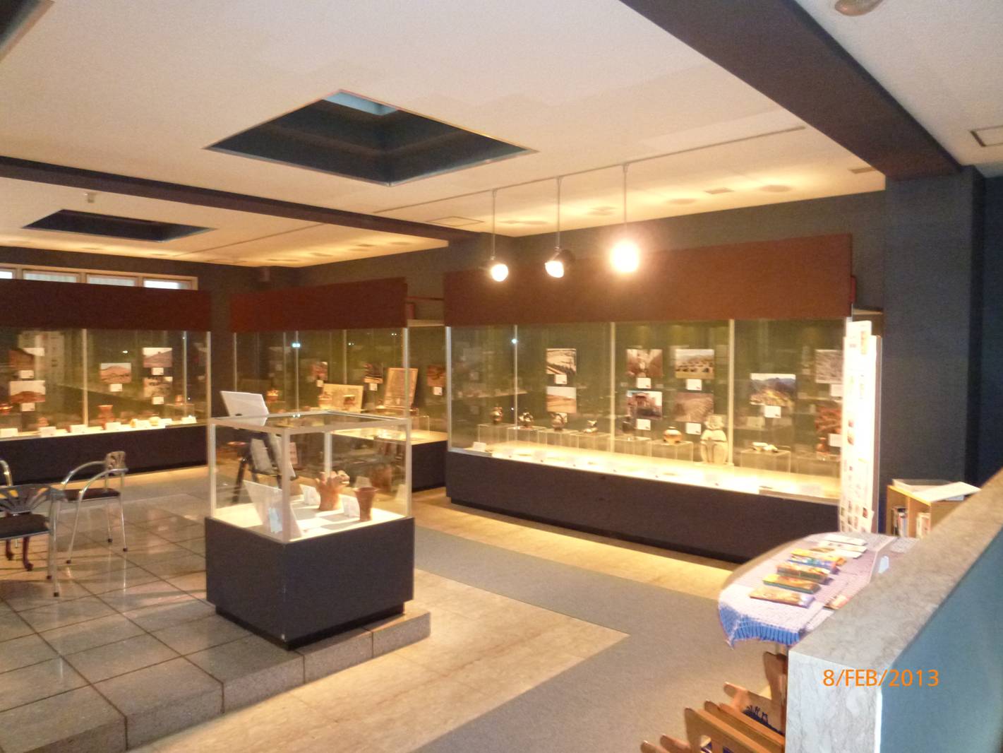 1 Many archaeological pieces in the Latin American Museum of Bizen